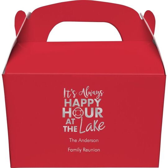 Happy Hour at the Lake Gable Favor Boxes